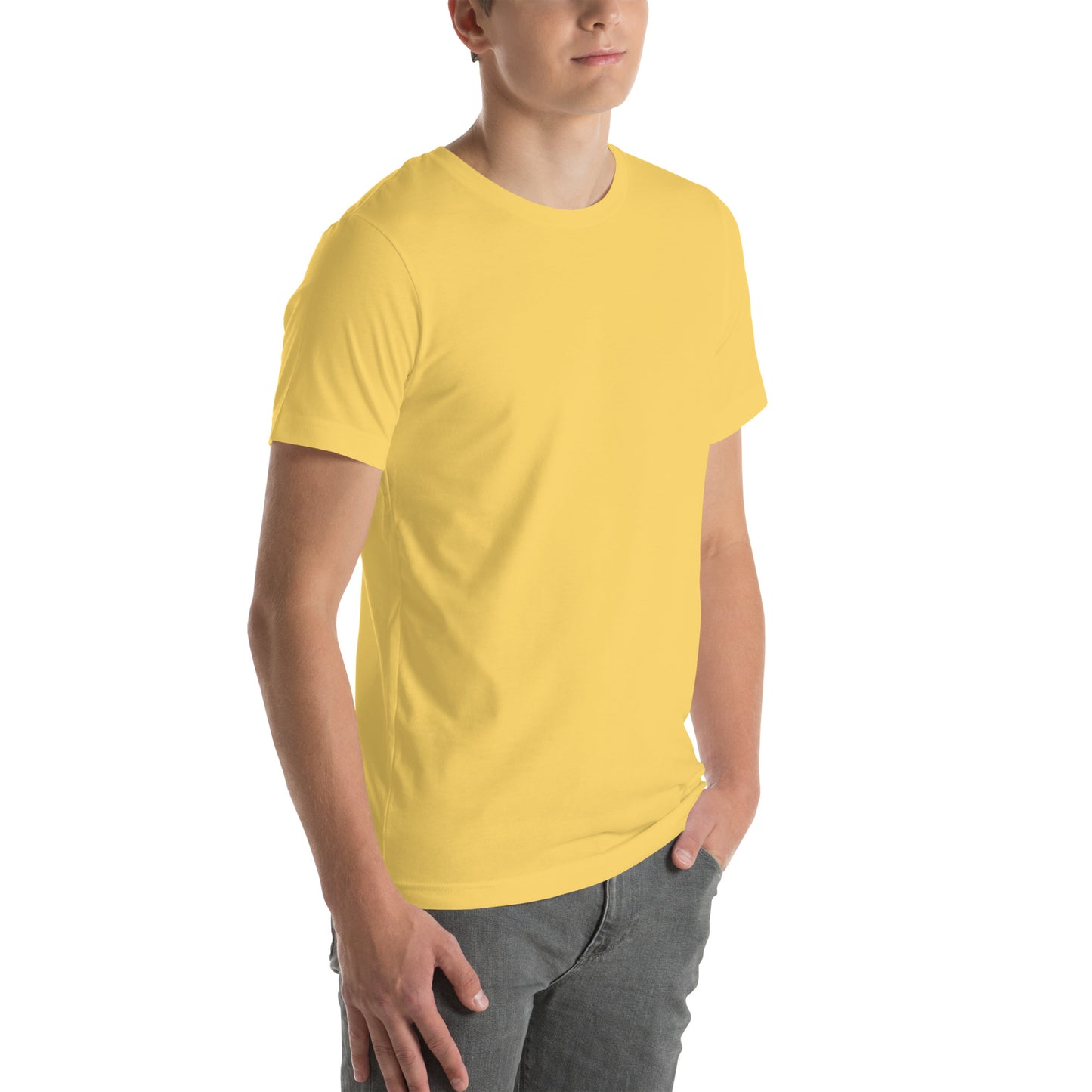Unisex t-shirt "Neon Bass" Printed on back