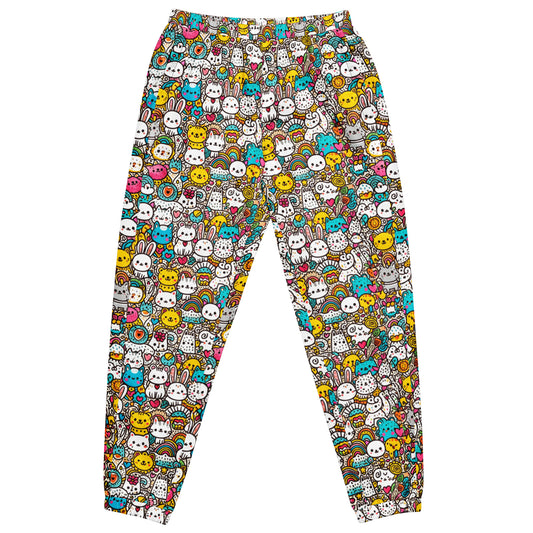 Unisex track pants “Cute Doodle Animals”
