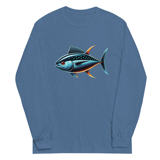Men’s Long Sleeve Shirt “Neon Tuna”