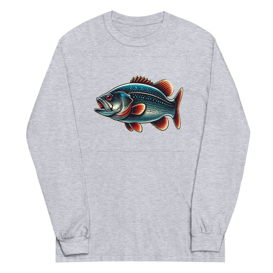 Men’s Long Sleeve Shirt "Neon Bass"