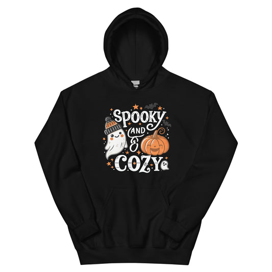 Unisex Hoodie “Spooky and Cozy” Cute Halloween Themed