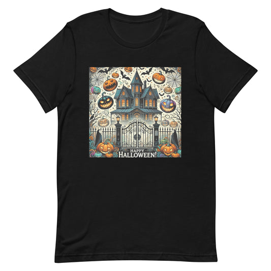 Unisex t-shirt “Happy Halloween”