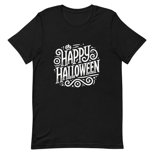 Unisex t-shirt “Happy Halloween”