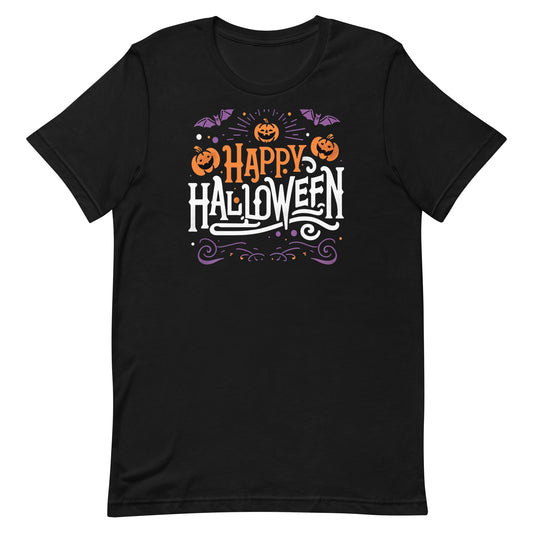 Unisex t-shirt “Happy Halloween”