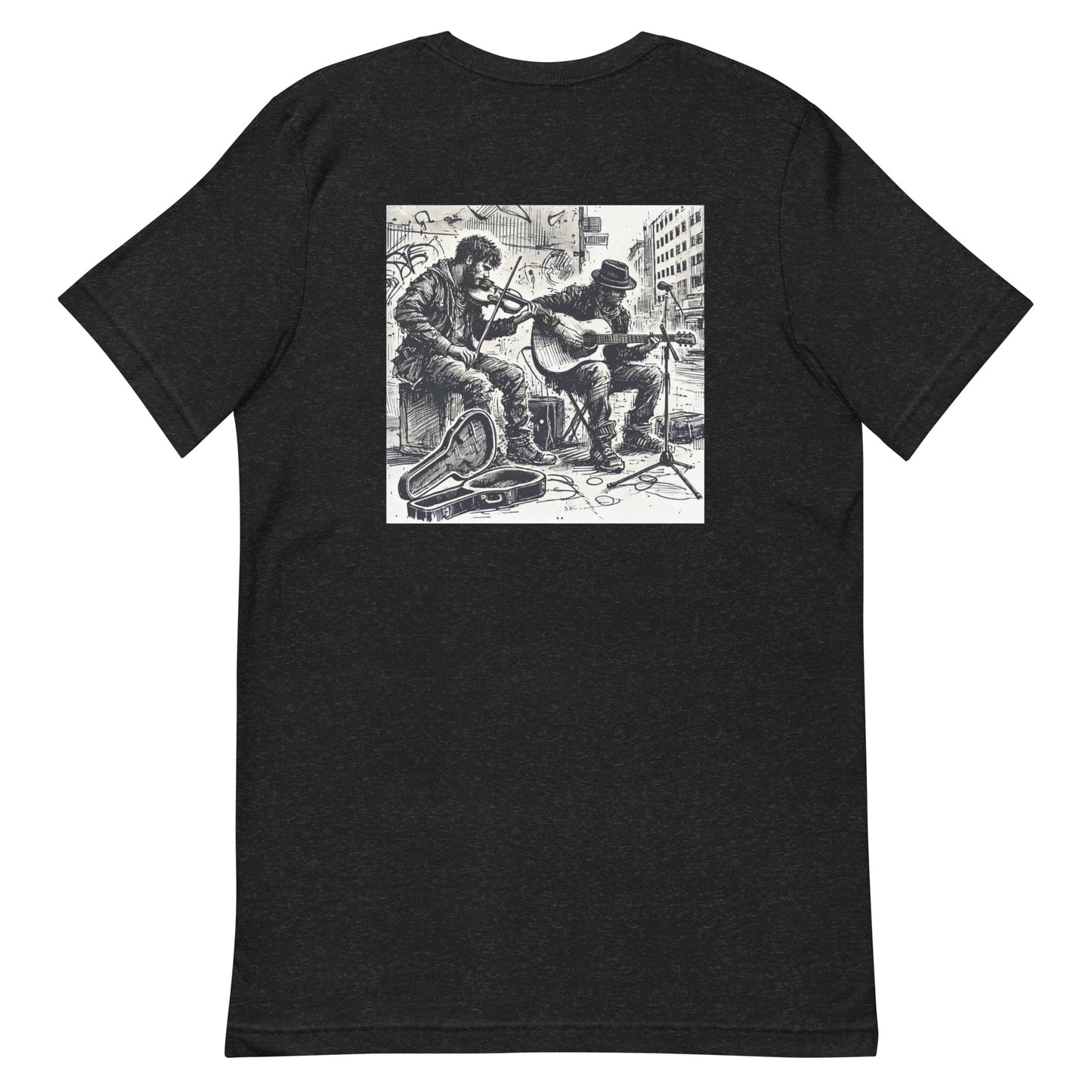 Unisex t-shirt “Buskers and Owl”