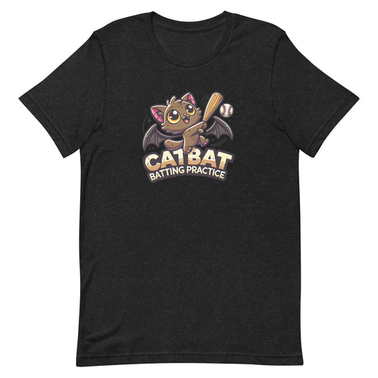 Unisex t-shirt "Catbat Batting Practice"