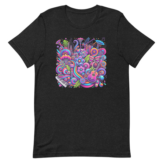 Unisex t-shirt “Colorful Music Blast”