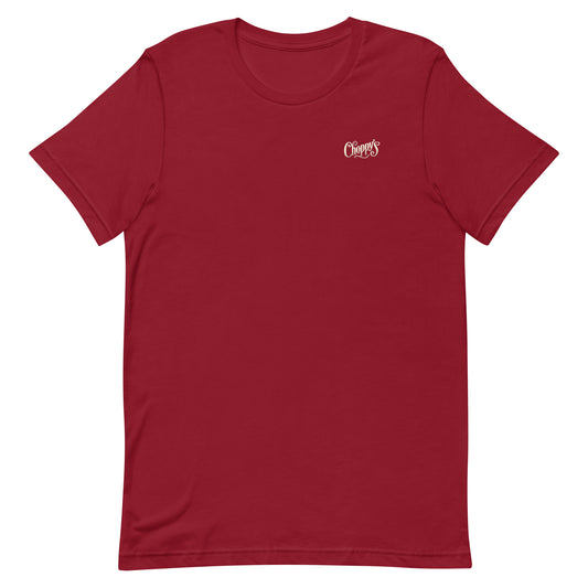 Unisex t-shirt “Choppy’s Discus”