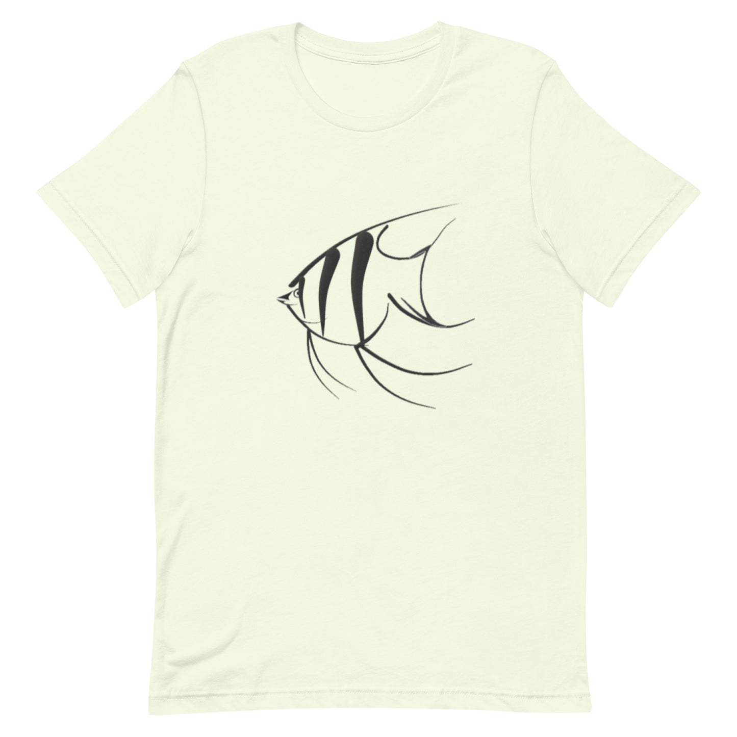 Unisex t-shirt “Abstract Altum Angelfish”