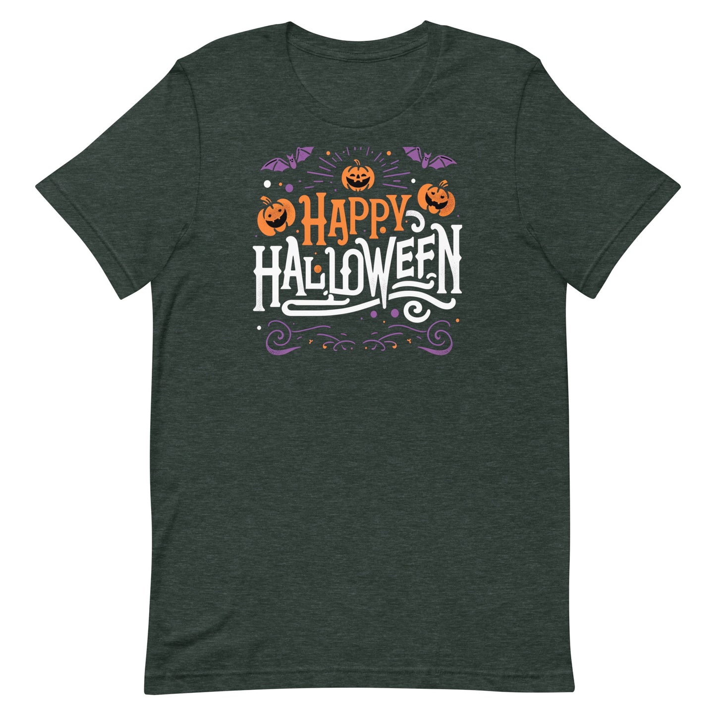 Unisex t-shirt “Happy Halloween”