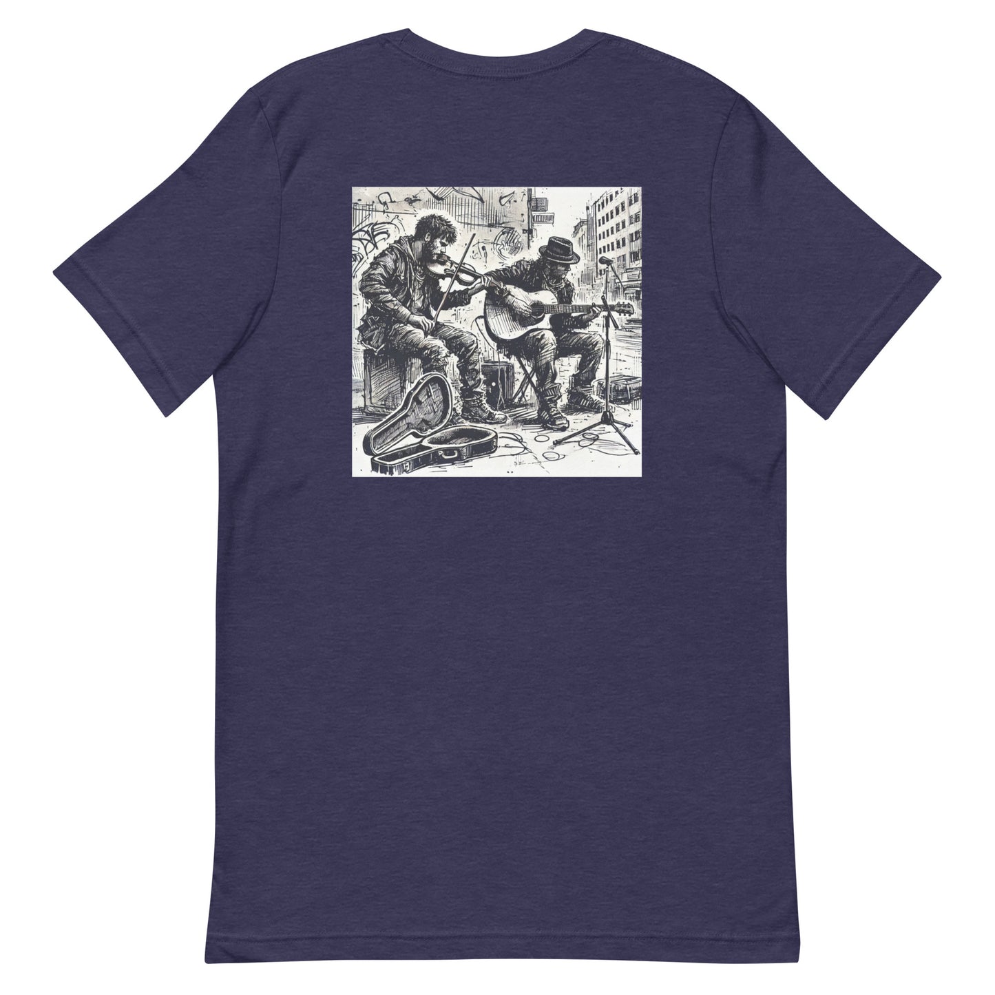 Unisex t-shirt “Buskers and Owl”