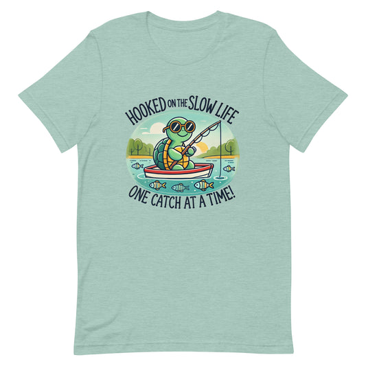 Unisex t-shirt "Fishing Turtle"