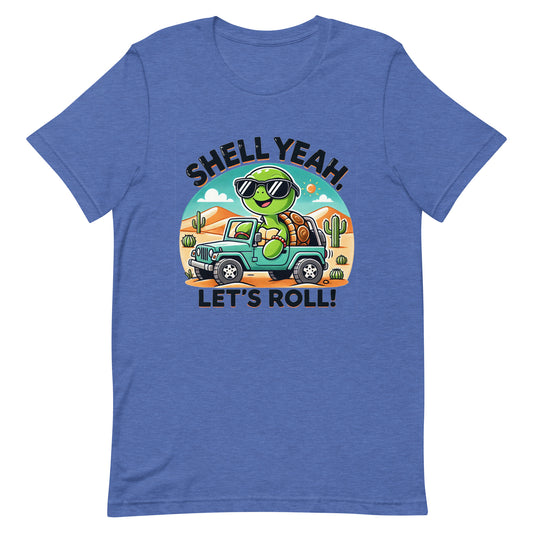 Unisex t-shirt "Shell Yeah Jeep Turtle"