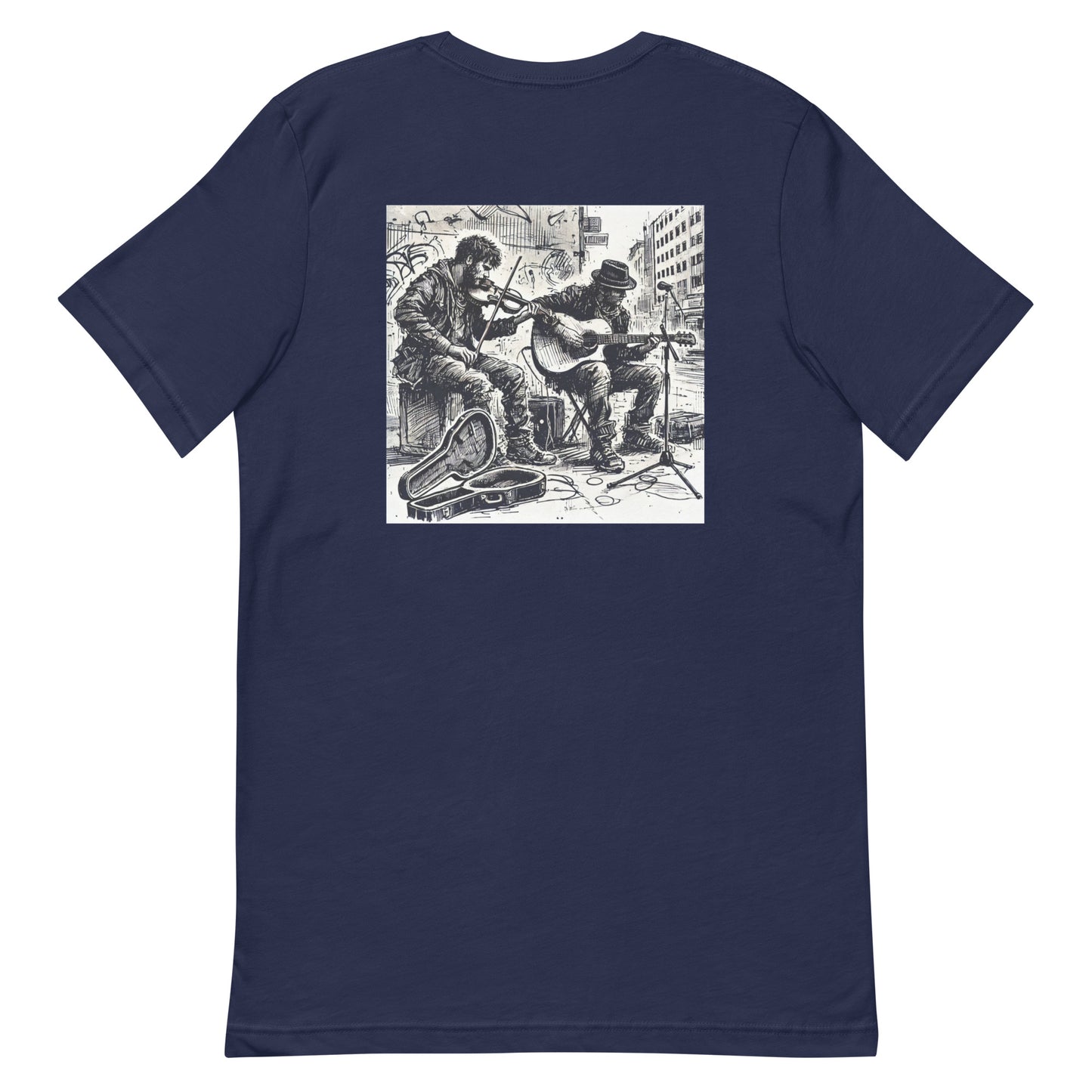 Unisex t-shirt “Buskers and Owl”