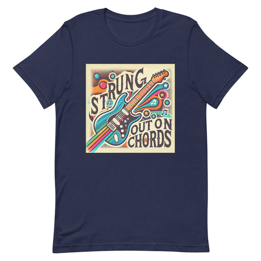 Unisex t-shirt "Strung Out on Chords"