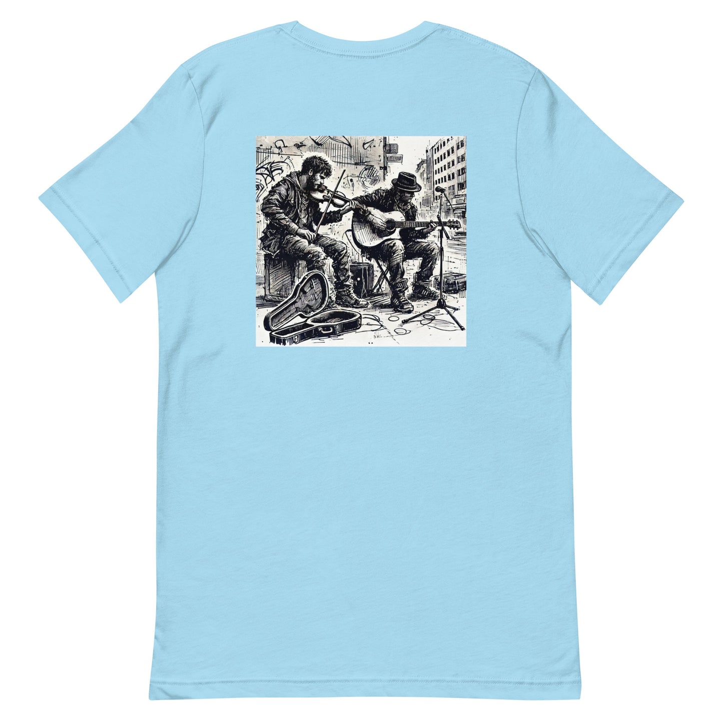 Unisex t-shirt “Buskers and Owl”