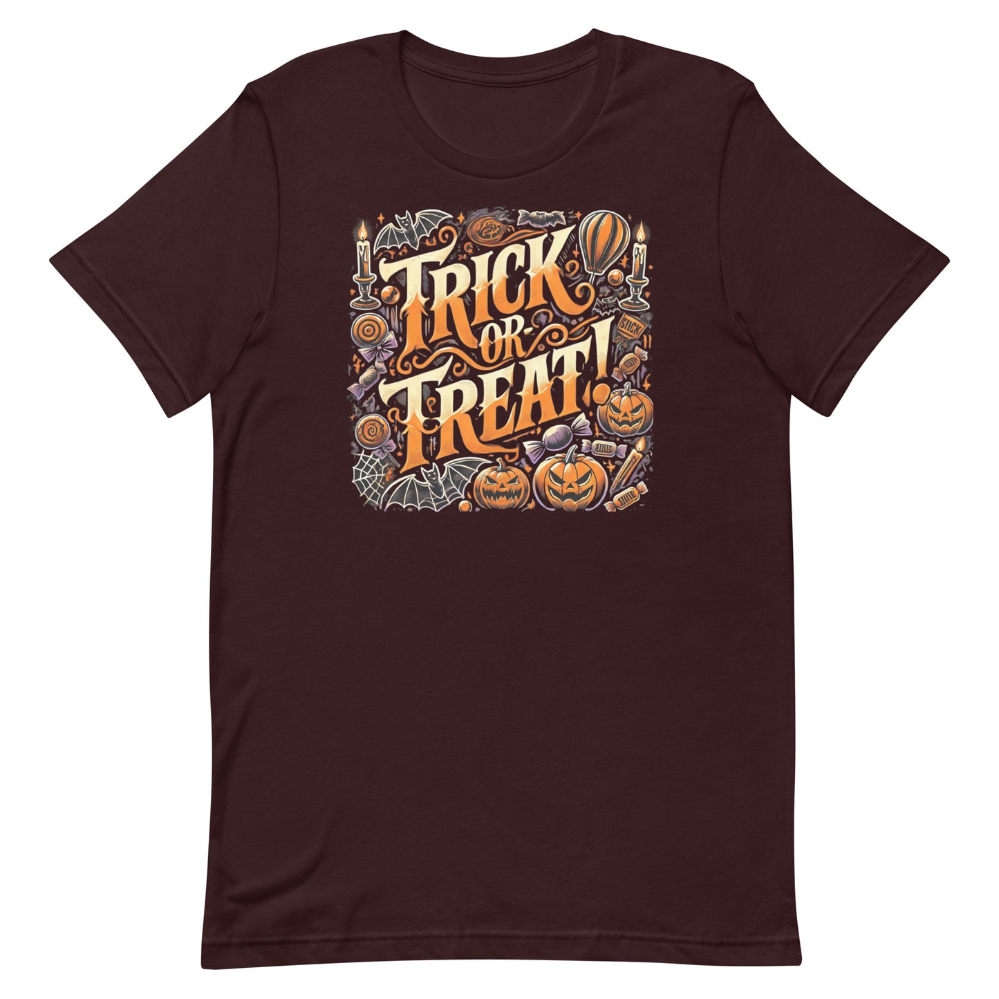 Unisex t-shirt “Trick or Treat”