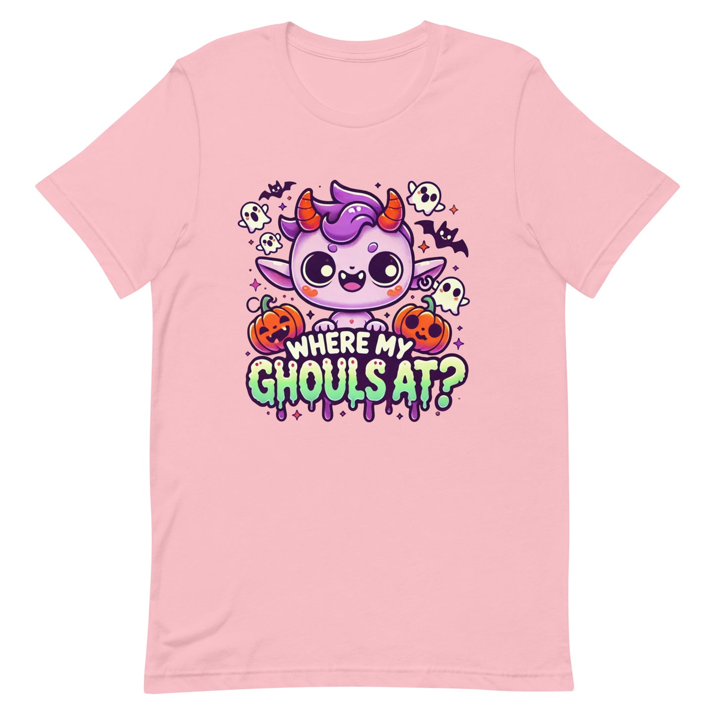 Unisex t-shirt “Where My Ghouls At?”