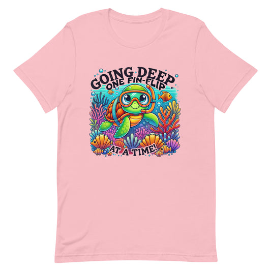 Unisex t-shirt "Scuba Turtle"