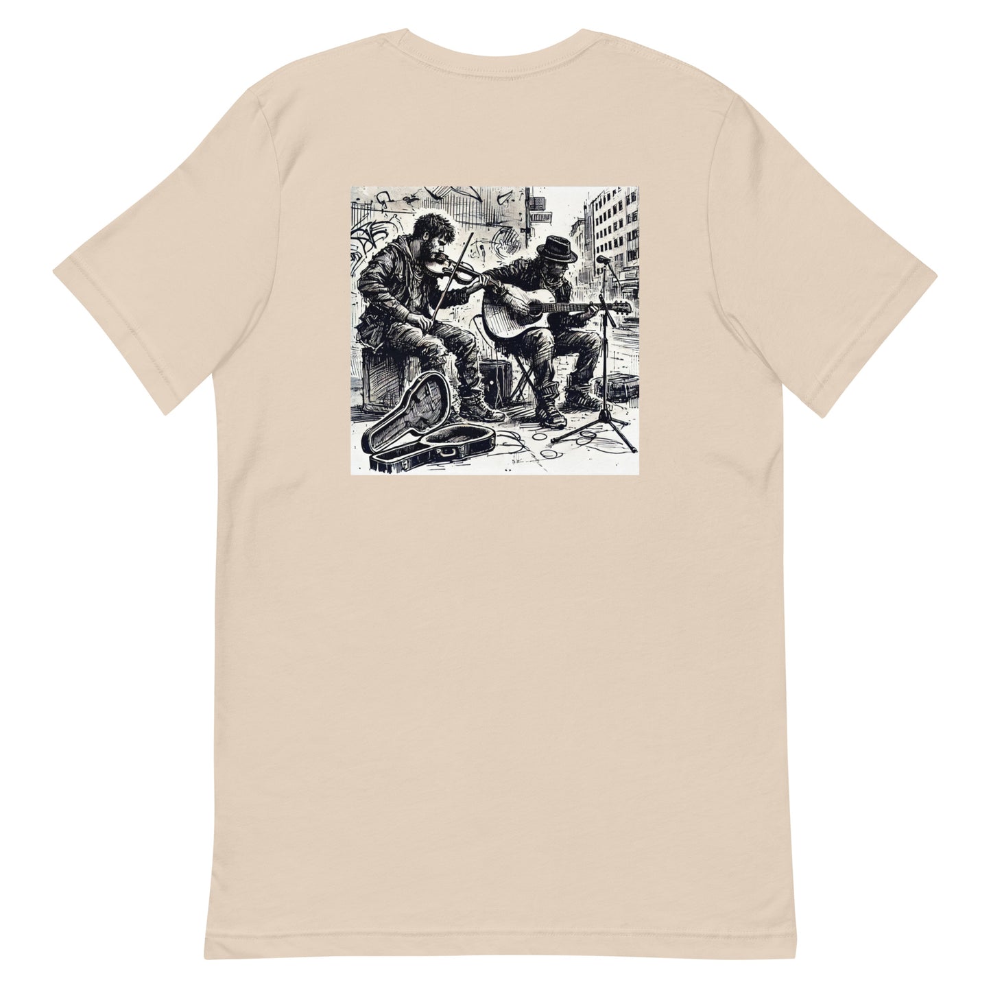 Unisex t-shirt “Buskers and Owl”