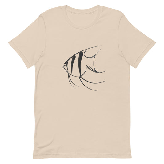 Unisex t-shirt “Abstract Altum Angelfish”