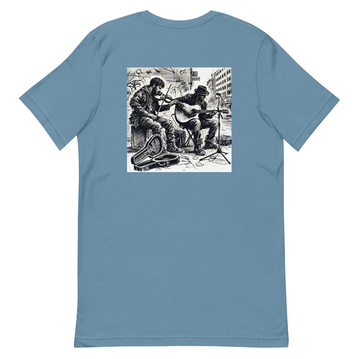 Unisex t-shirt “Buskers and Owl”