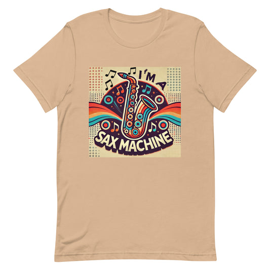 Unisex t-shirt "Sax Machine"