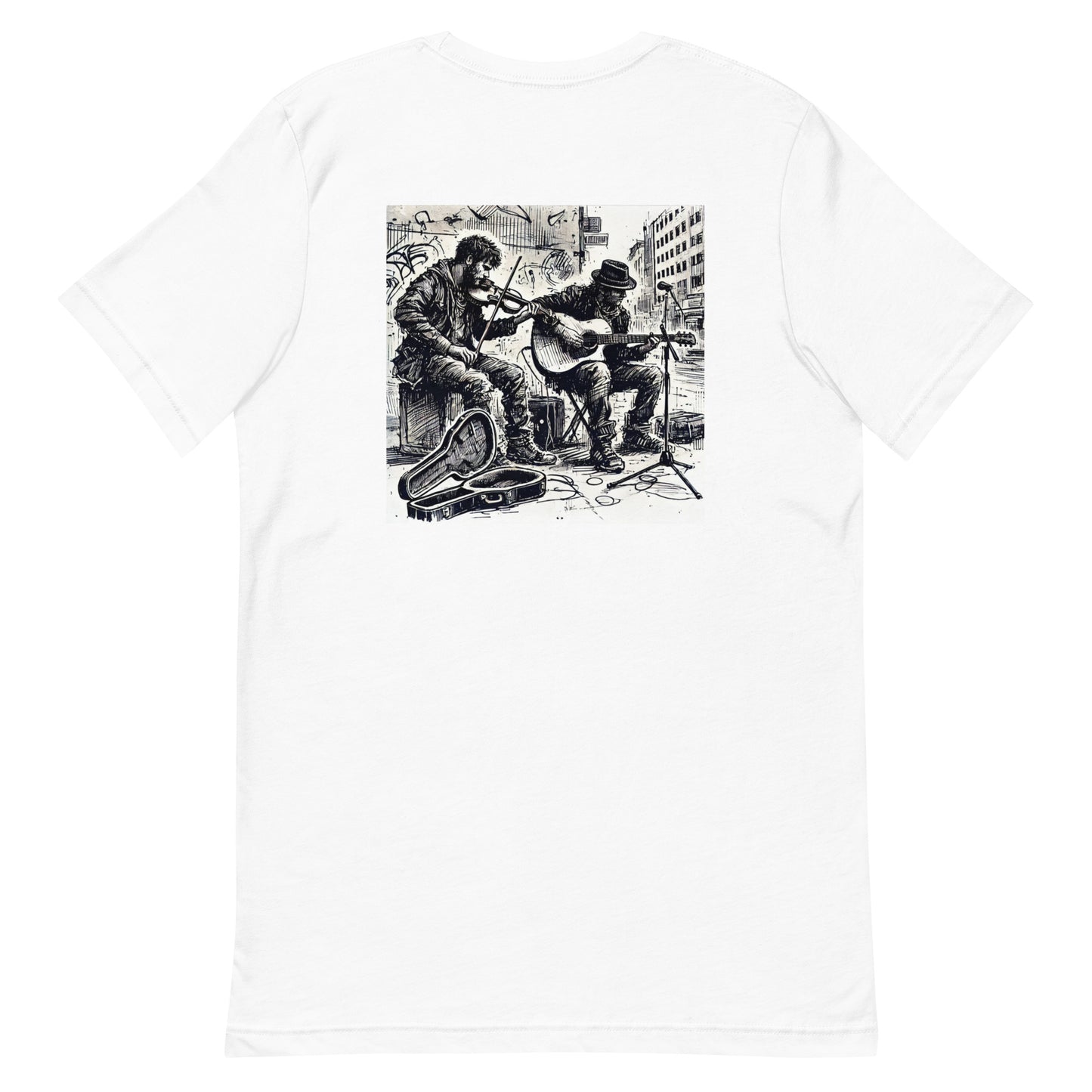 Unisex t-shirt “Buskers and Owl”