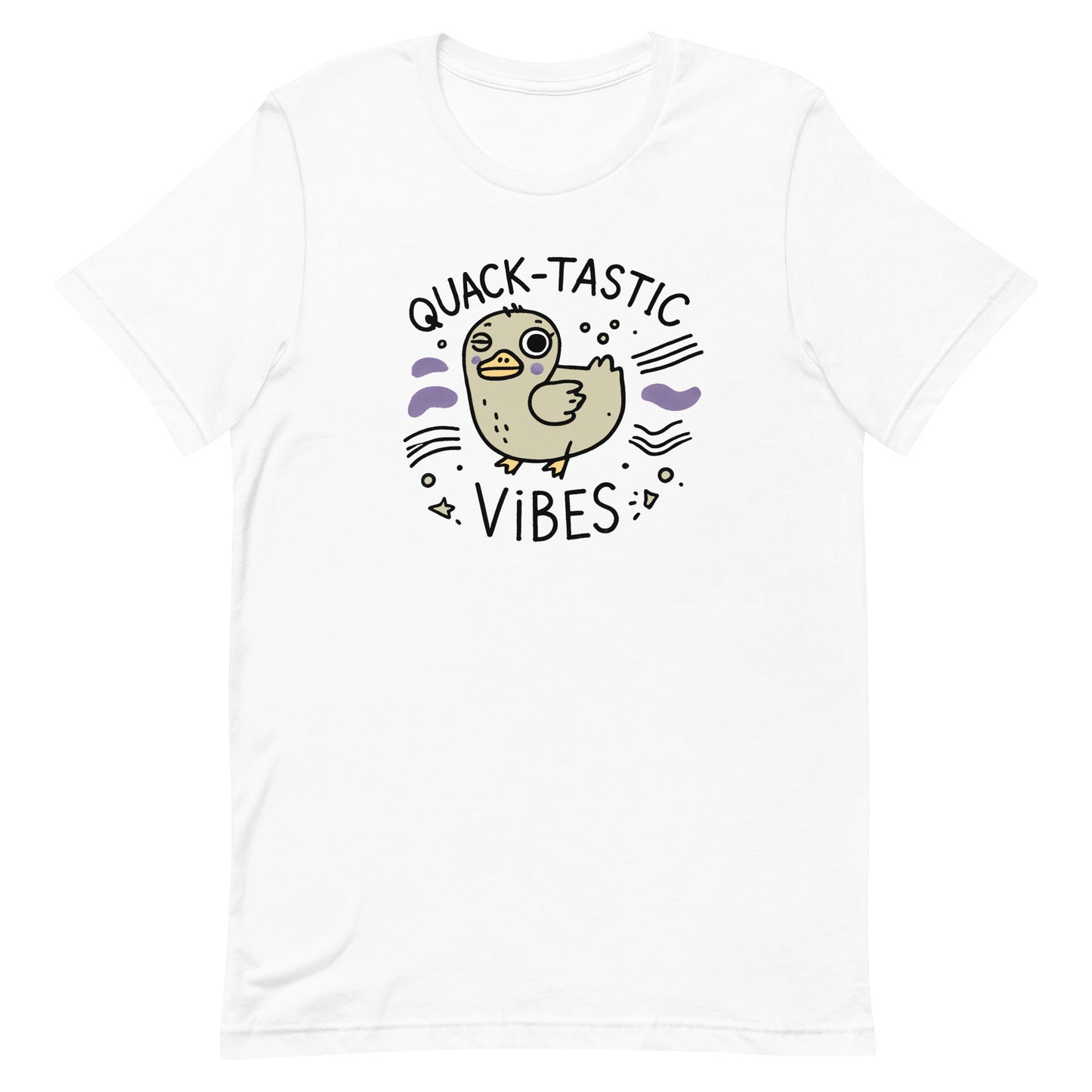 Unisex t-shirt "Quack-Tastic Vibes Duck"