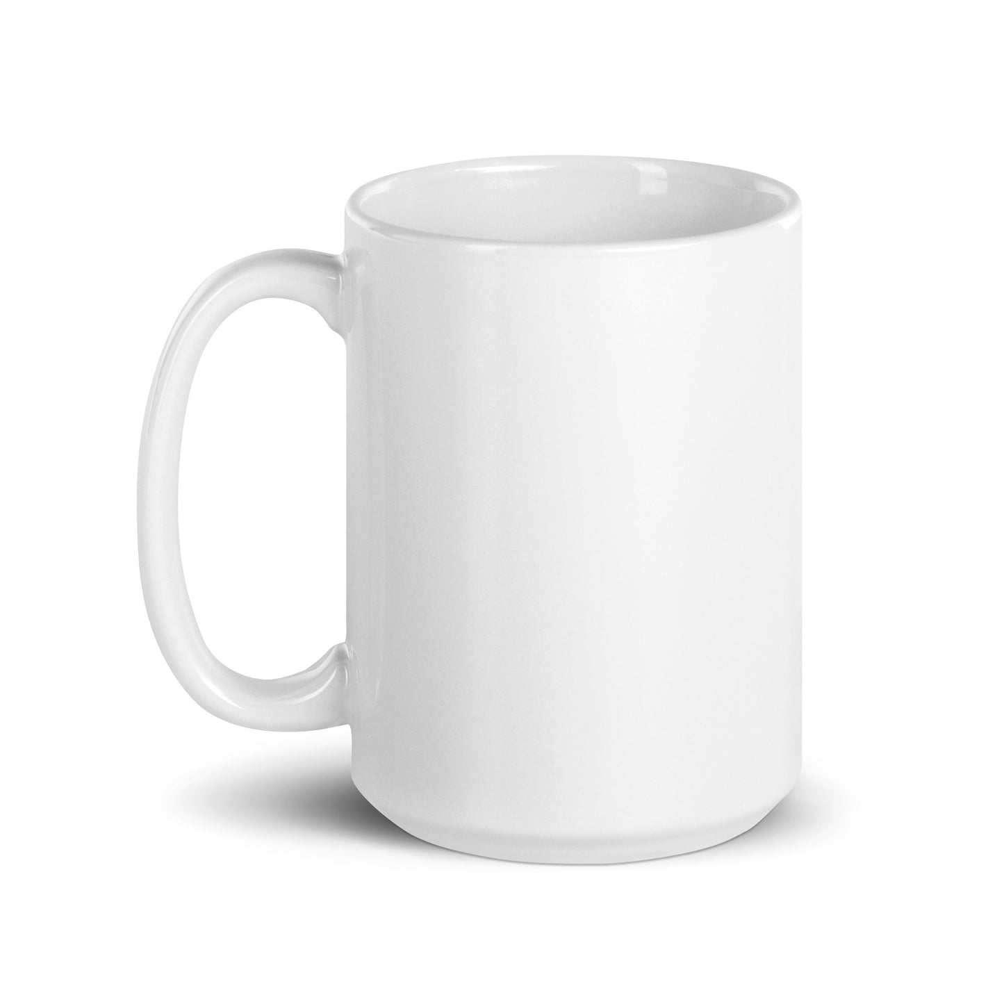 White glossy mug “The Lick”